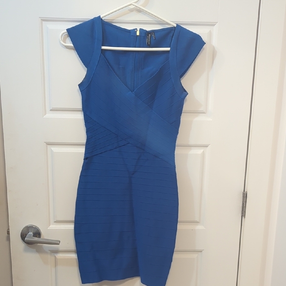 Marciano Royal Blue Mini Dress - Picture 1 of 5